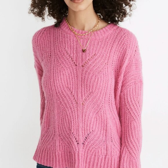Madewell | Pink Charley Pullover Sweater | 3X - Picture 1 of 6